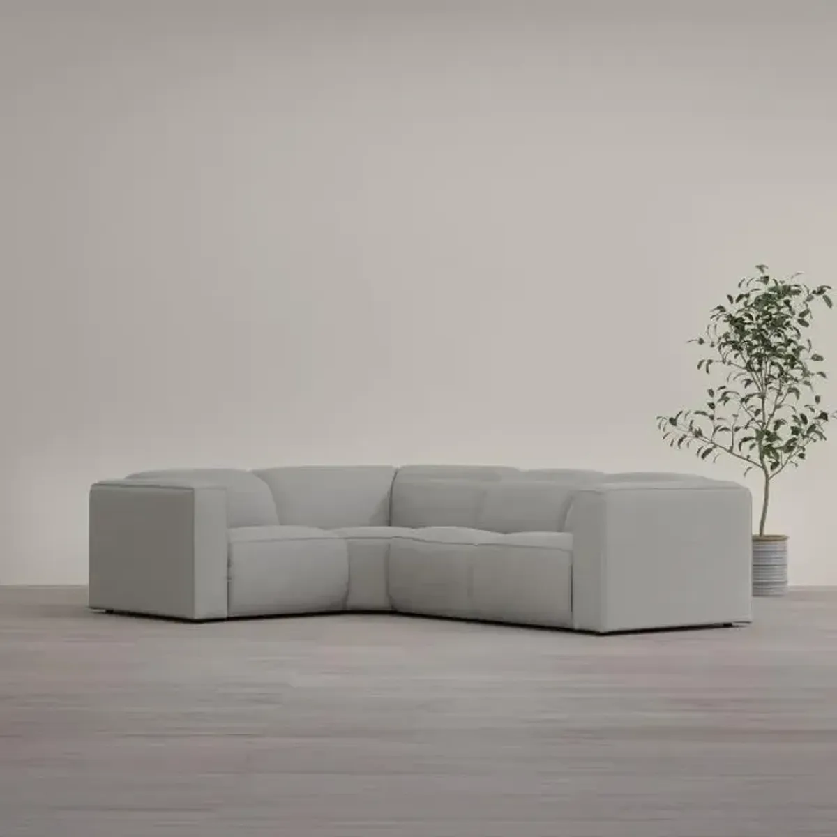 Nomad 4pc Sectional With Crypton Performance Fabric
