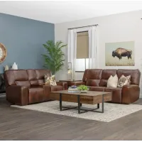Malone Brown Reclining Living Room Collection