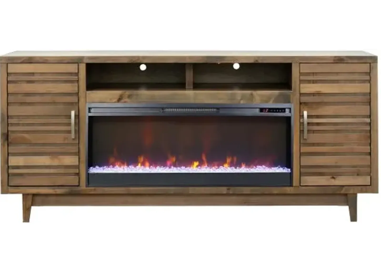 Everett 77" Fireplace Console