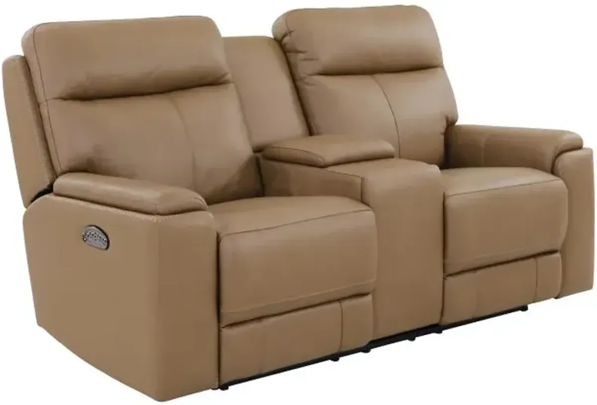 Marlow Power Reclining Storage Console Loveseat