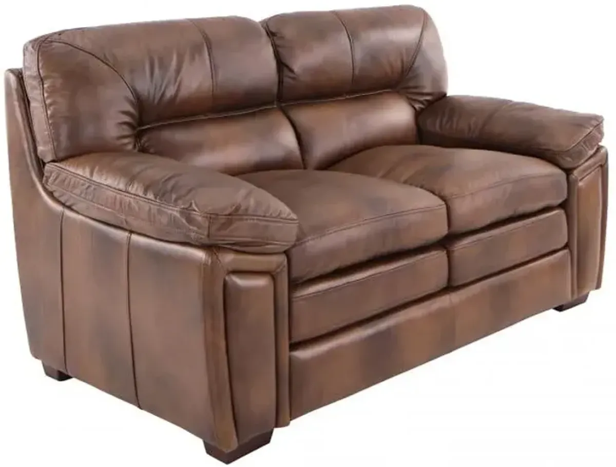 Henley Leather Loveseat