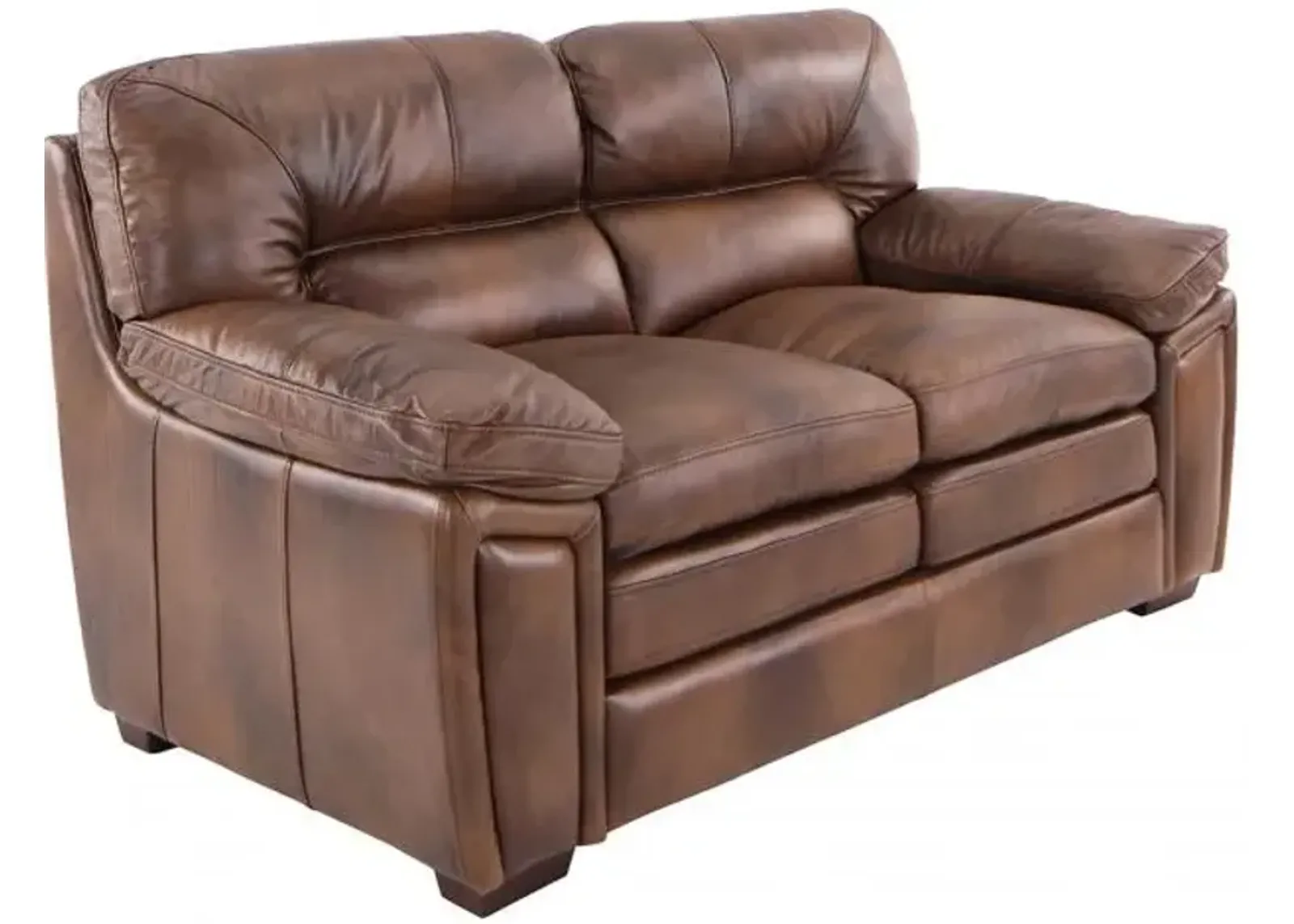 Henley Leather Loveseat