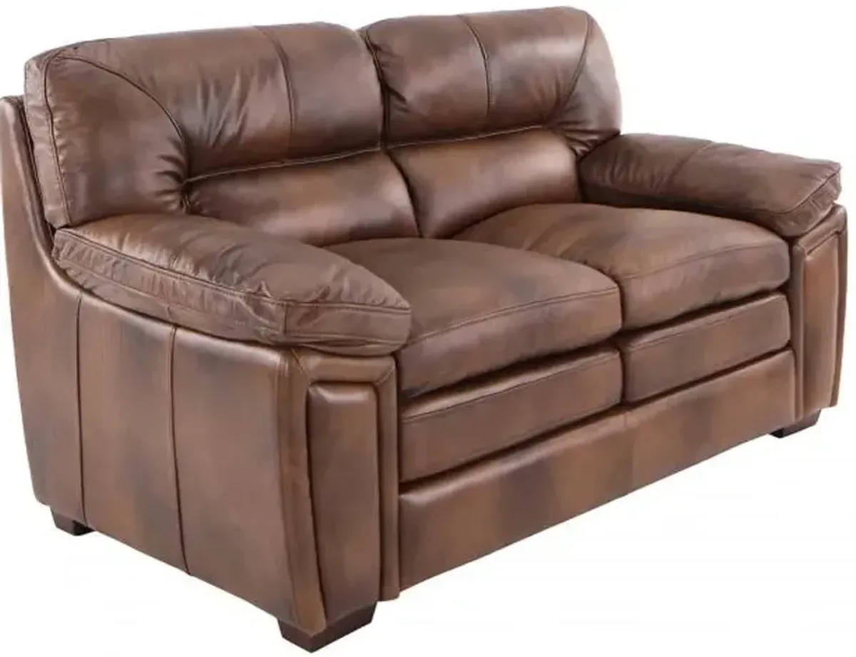 Henley Leather Loveseat