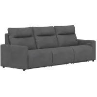 Luxe Power Reclining Leather Sofa
