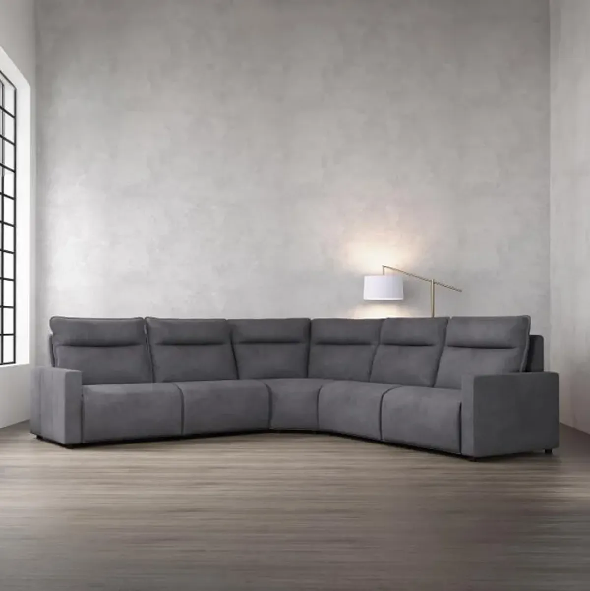 Luxe Power Reclining Sectional