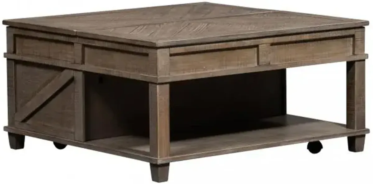 Elise Lift Top Cocktail Table with Casters