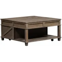 Elise Lift Top Cocktail Table with Casters