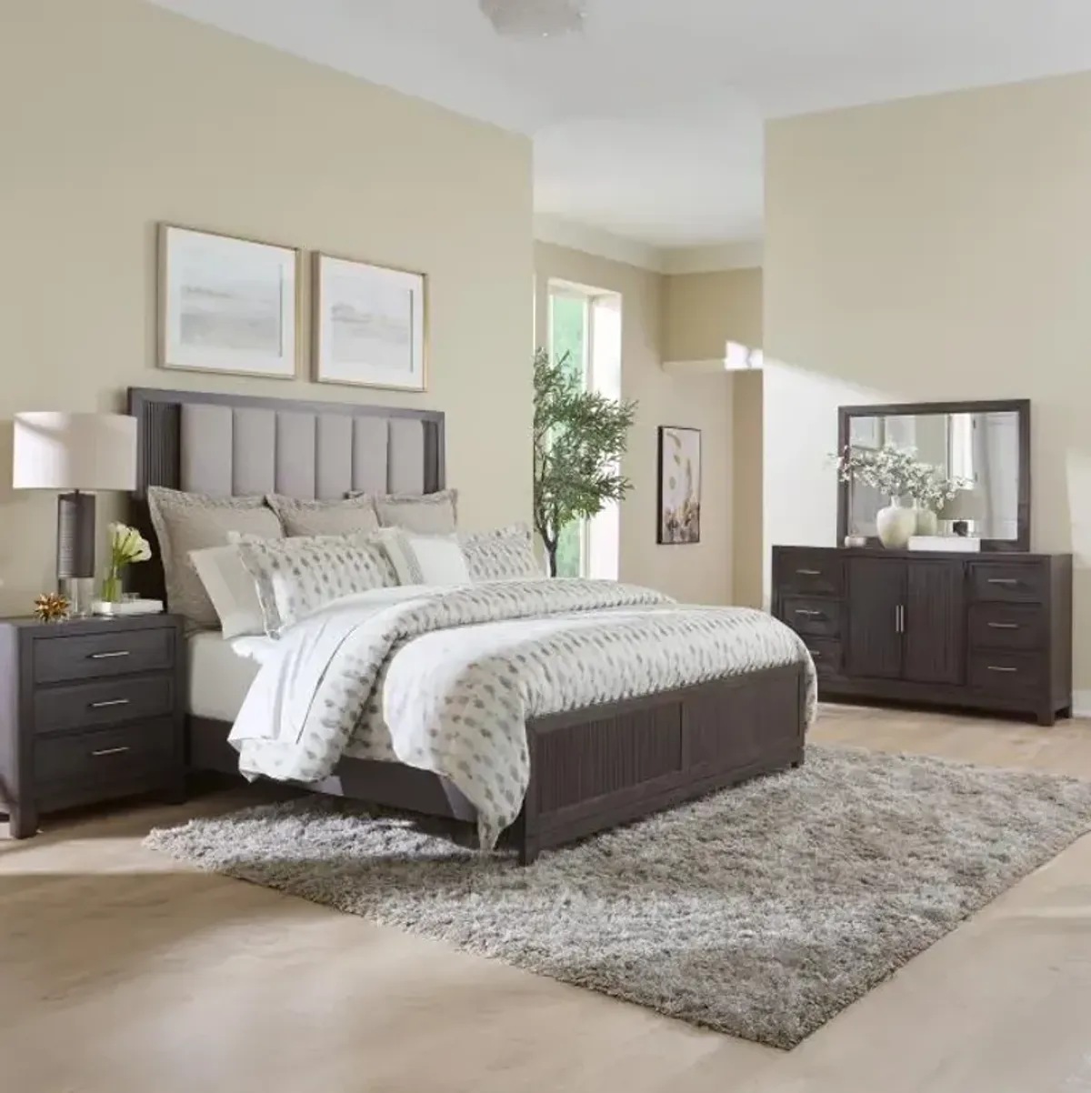 Chatham -New! King Panel Bed, Dresser, Mirror, Night Stand