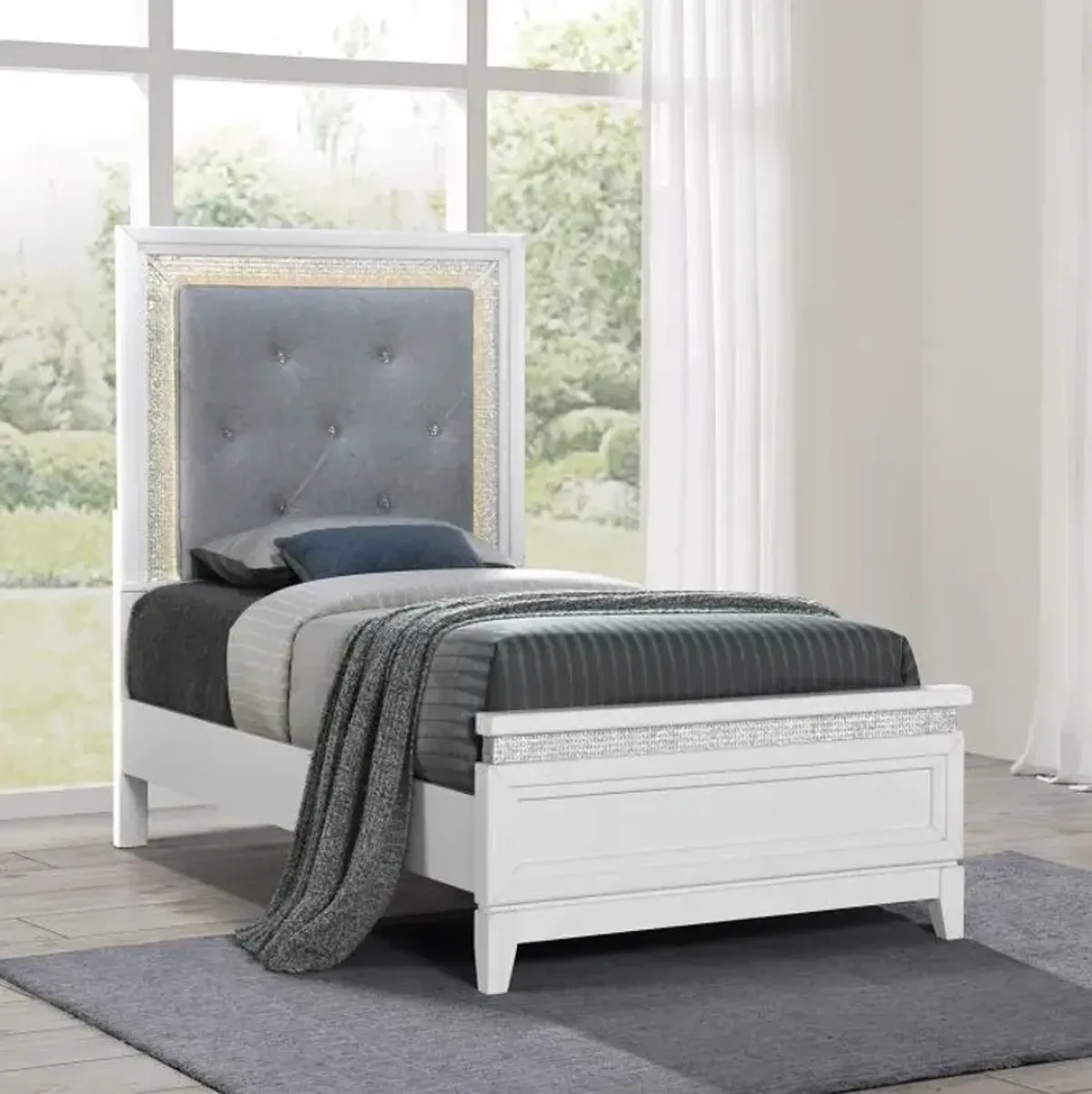 Danica Twin Bed with Lights