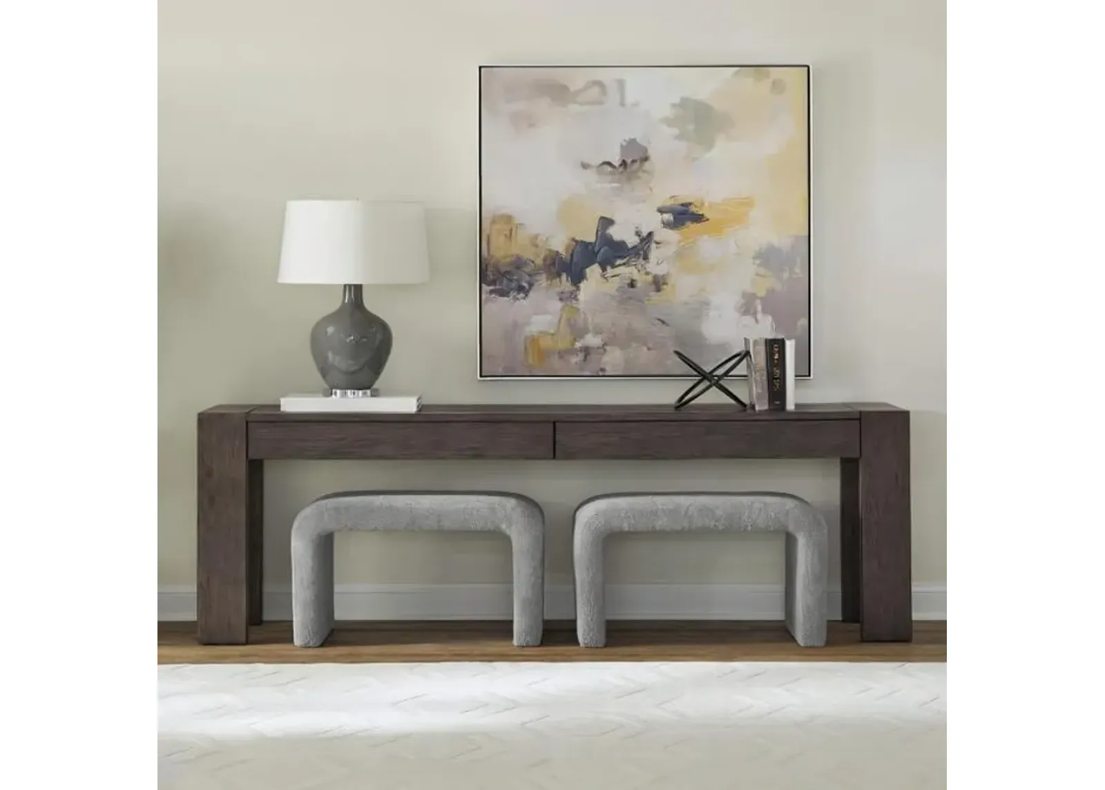 Sorella Console Bar & 2 Stools