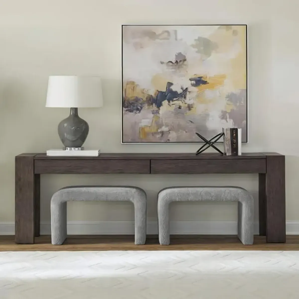 Sorella Console Bar & 2 Stools