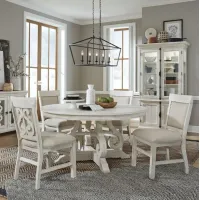 Hacienda 5pc Dining Set: Table and 4 Chairs