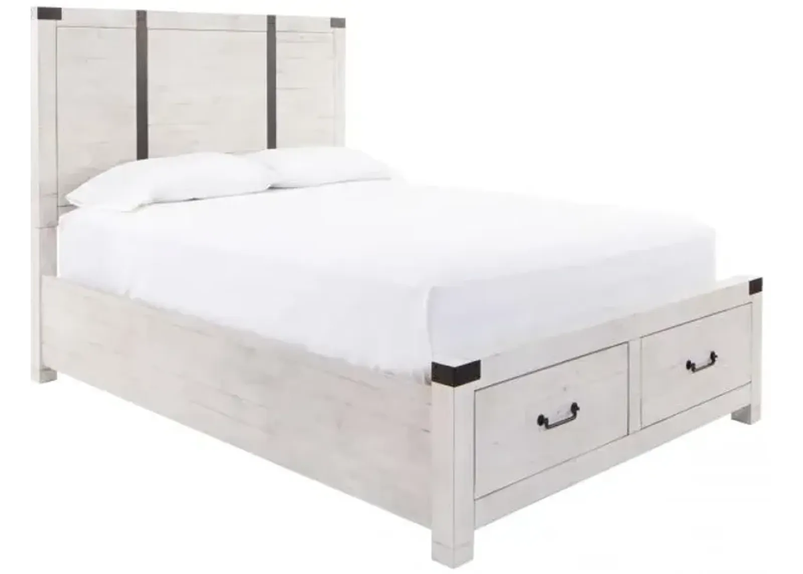 Abington Blanc Storage Bed