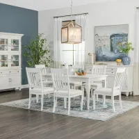 East Bay 5pc Dining Set: Table & 6 Side Chairs