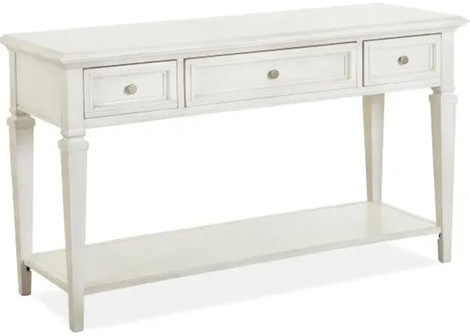 East Bay White Sofa Table