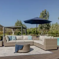 Barbados 5pc Outdoor Sectional