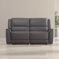 Rockwell Power Leather Loveseat