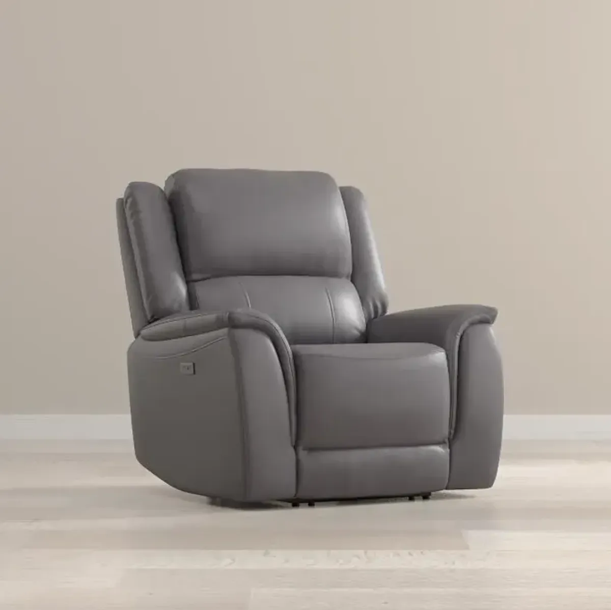 Rockwell Power Leather Recliner