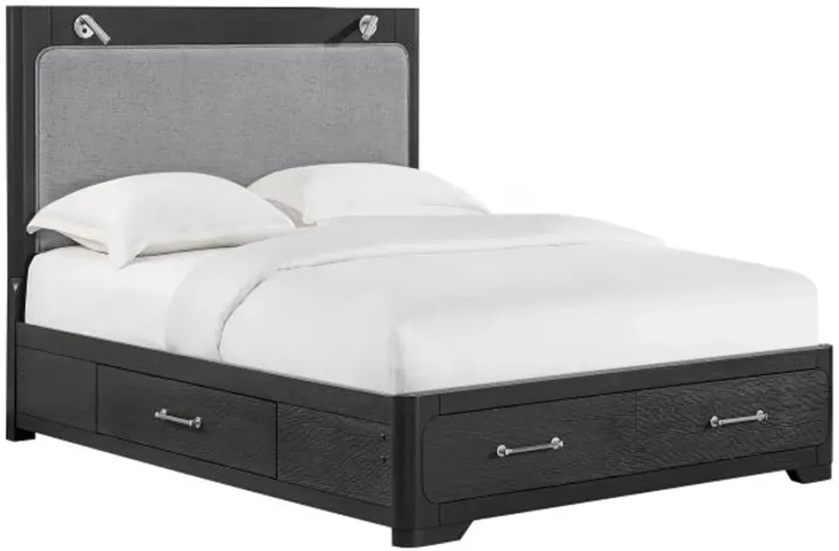 Bowery Queen Storage Bed