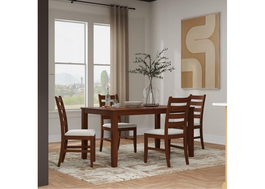 Paseo 5pc Set: Table & 4 Chairs