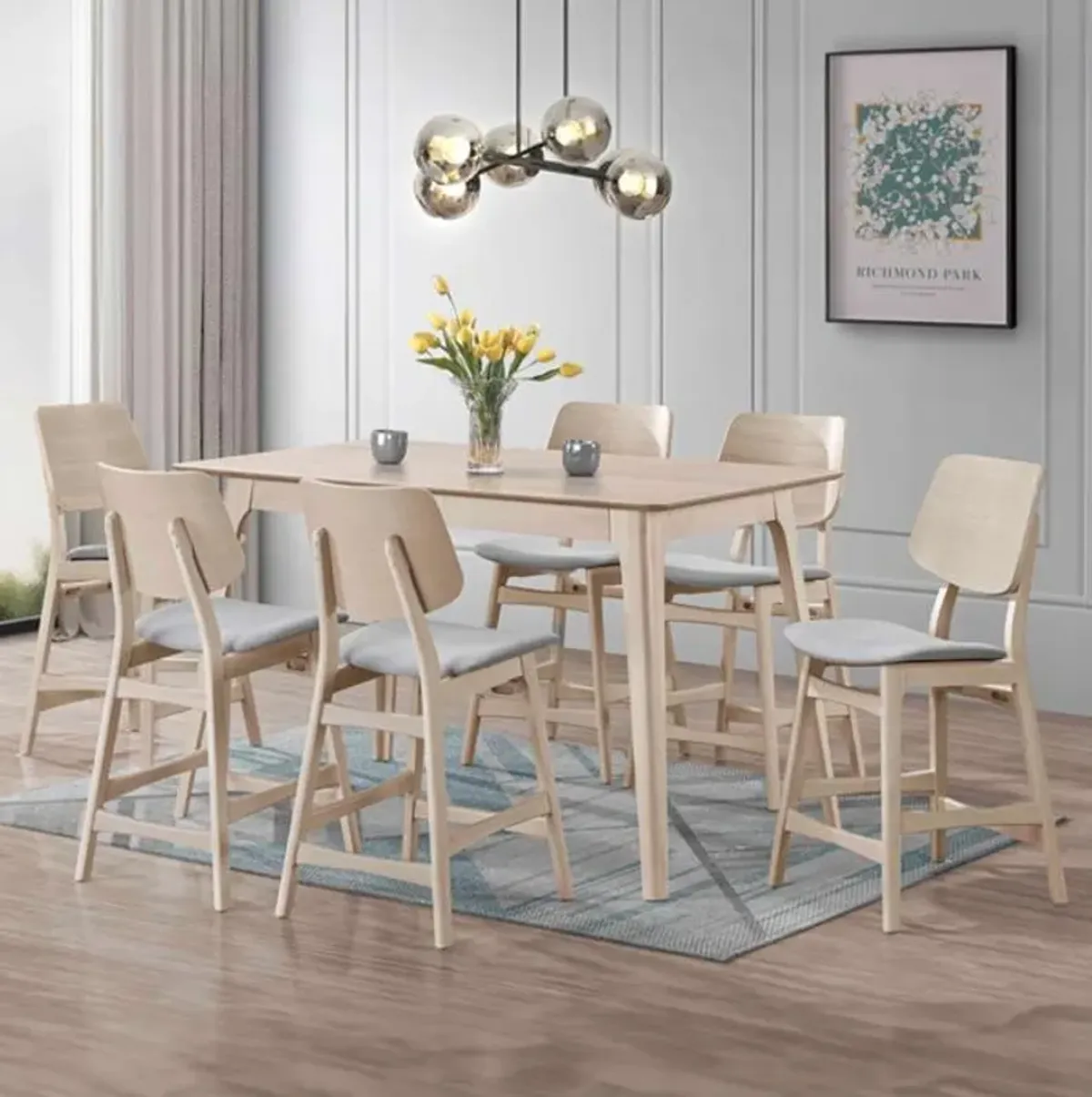 Sullivan White Counter Dining Set - Coming Soon!