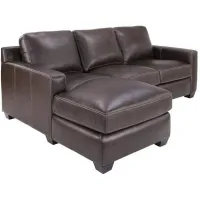 Madison Leather 2pc Sectional
