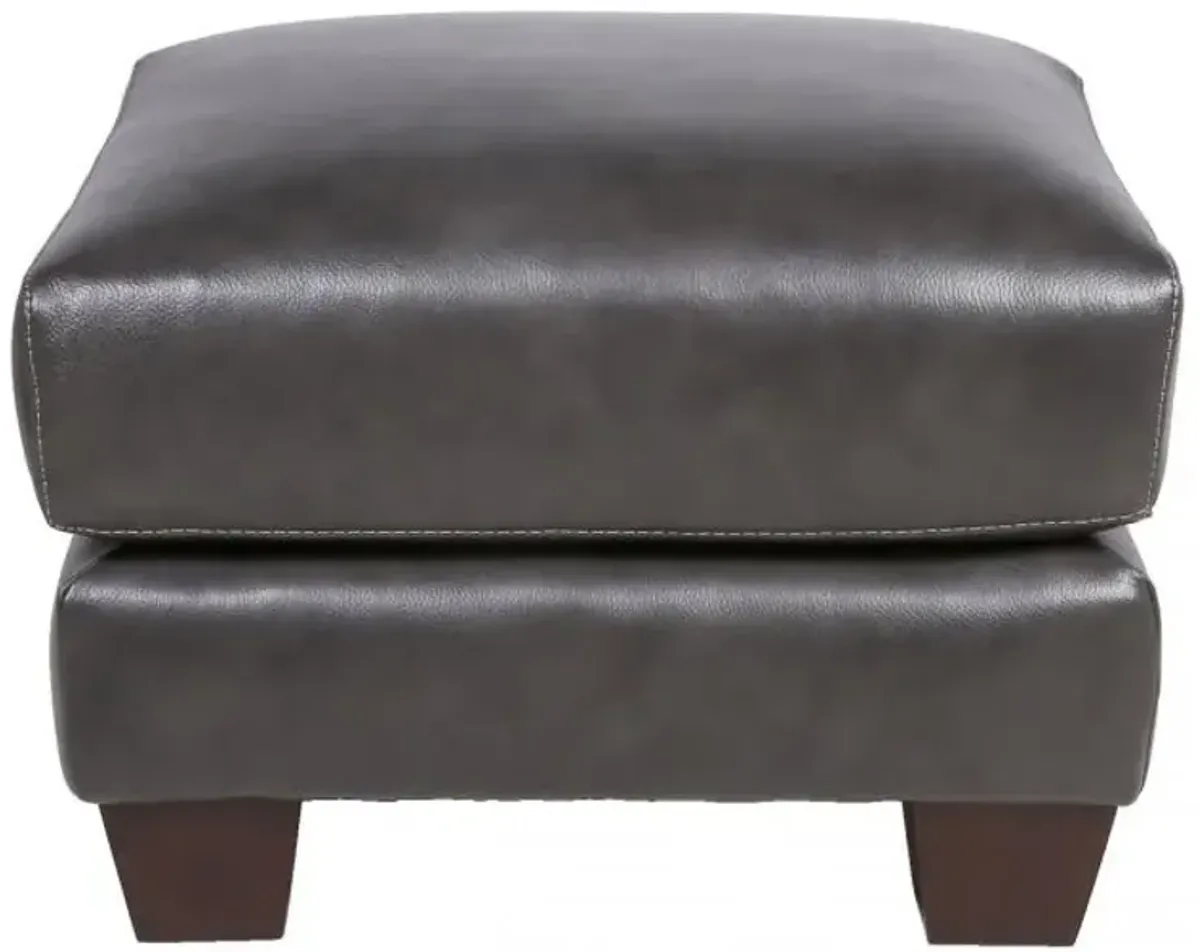 Sloane Leather Ottoman