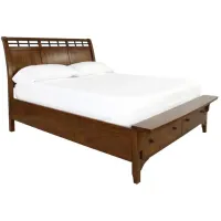 Wisteria Eastern King Sleigh Bed