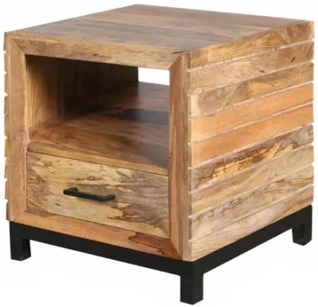 Meyers Drawer End Table