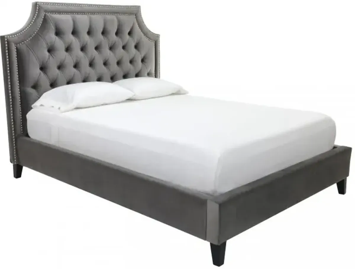 Jasmine Eastern King Upholstered Bed