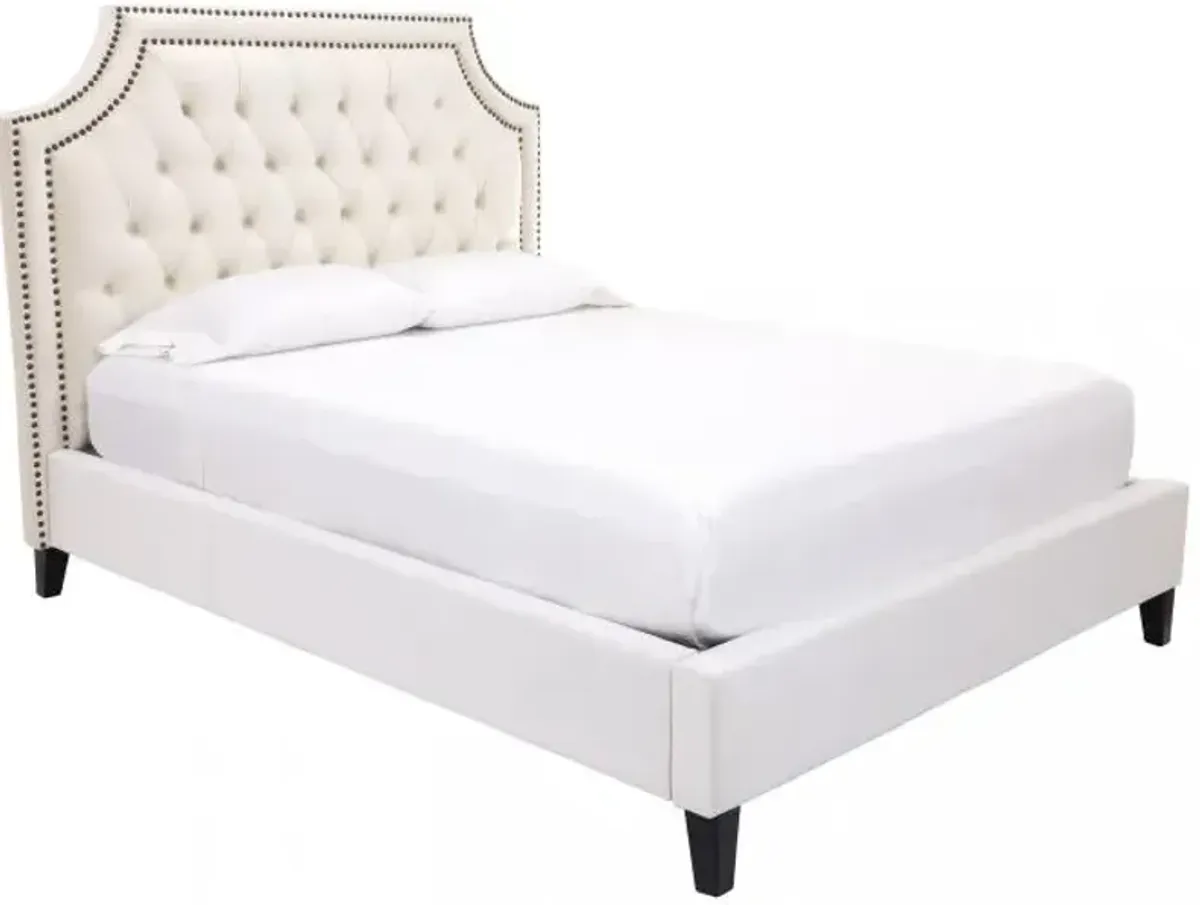 Jasmine Eastern King Upholstered Bed