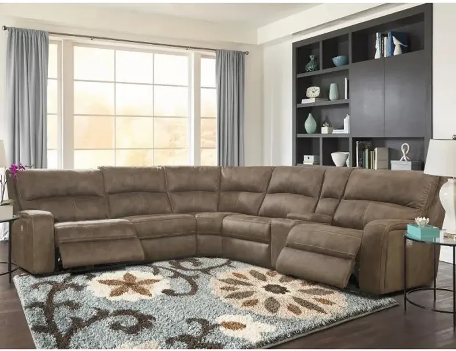 Dawson 6pc Power Reclining Sectional