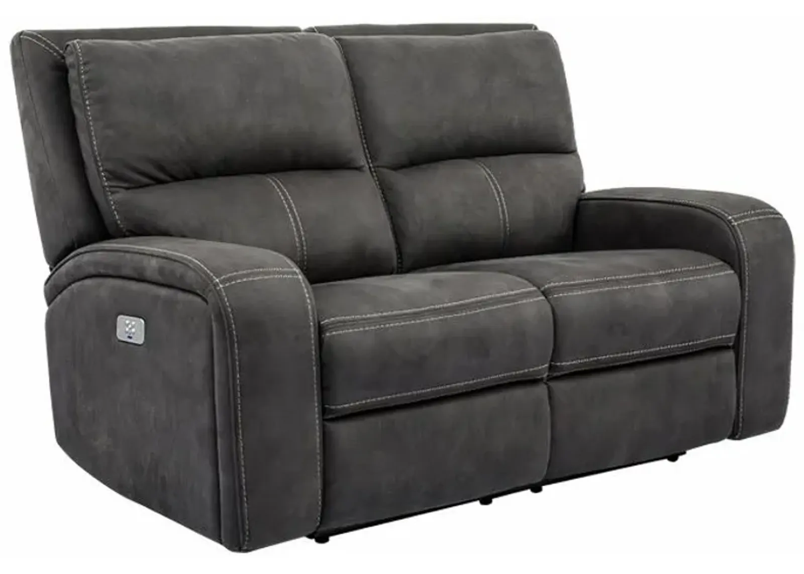 Dawson Power Loveseat With USB Ports