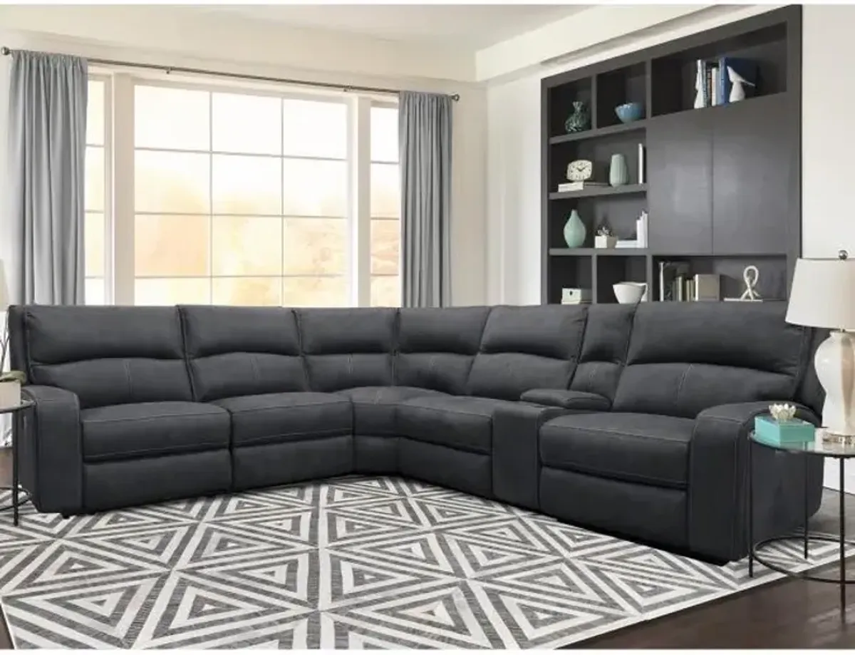 Dawson 6pc Power Reclining Sectional