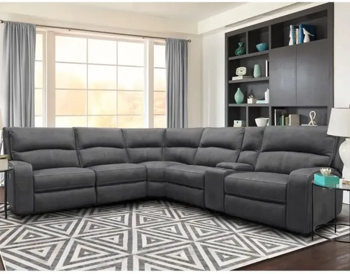 Dawson 6pc Power Reclining Sectional