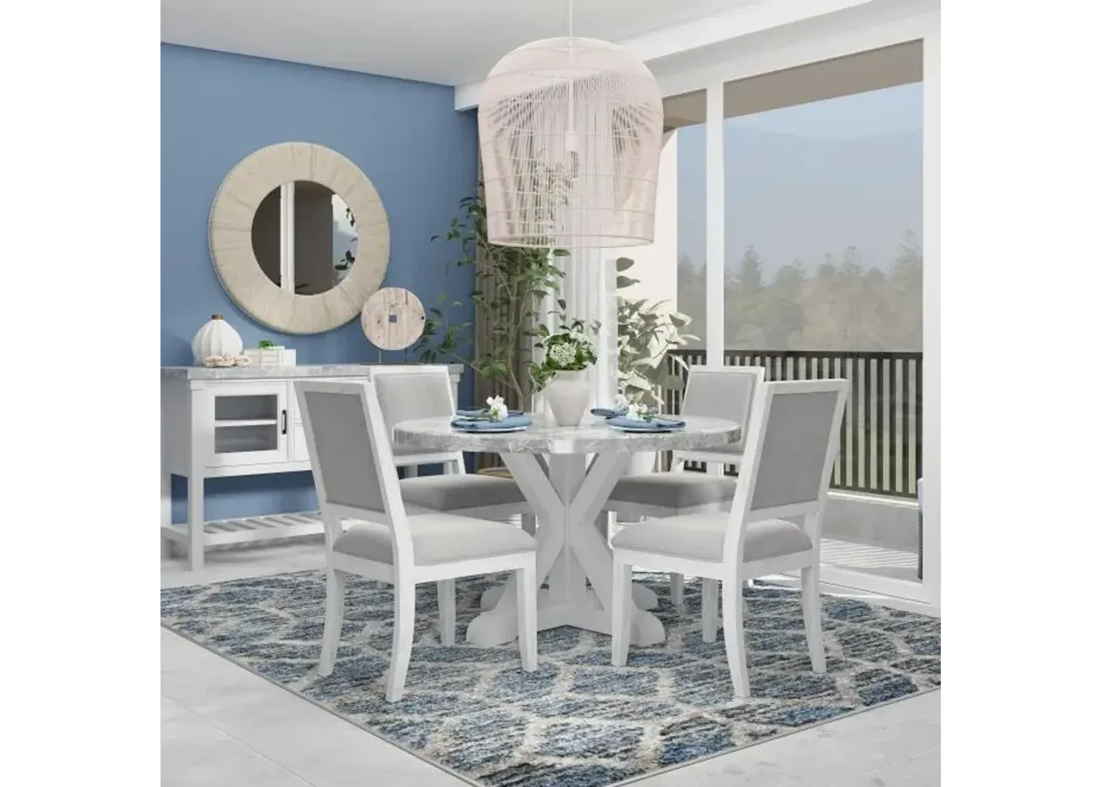 Britton Round Dining Set