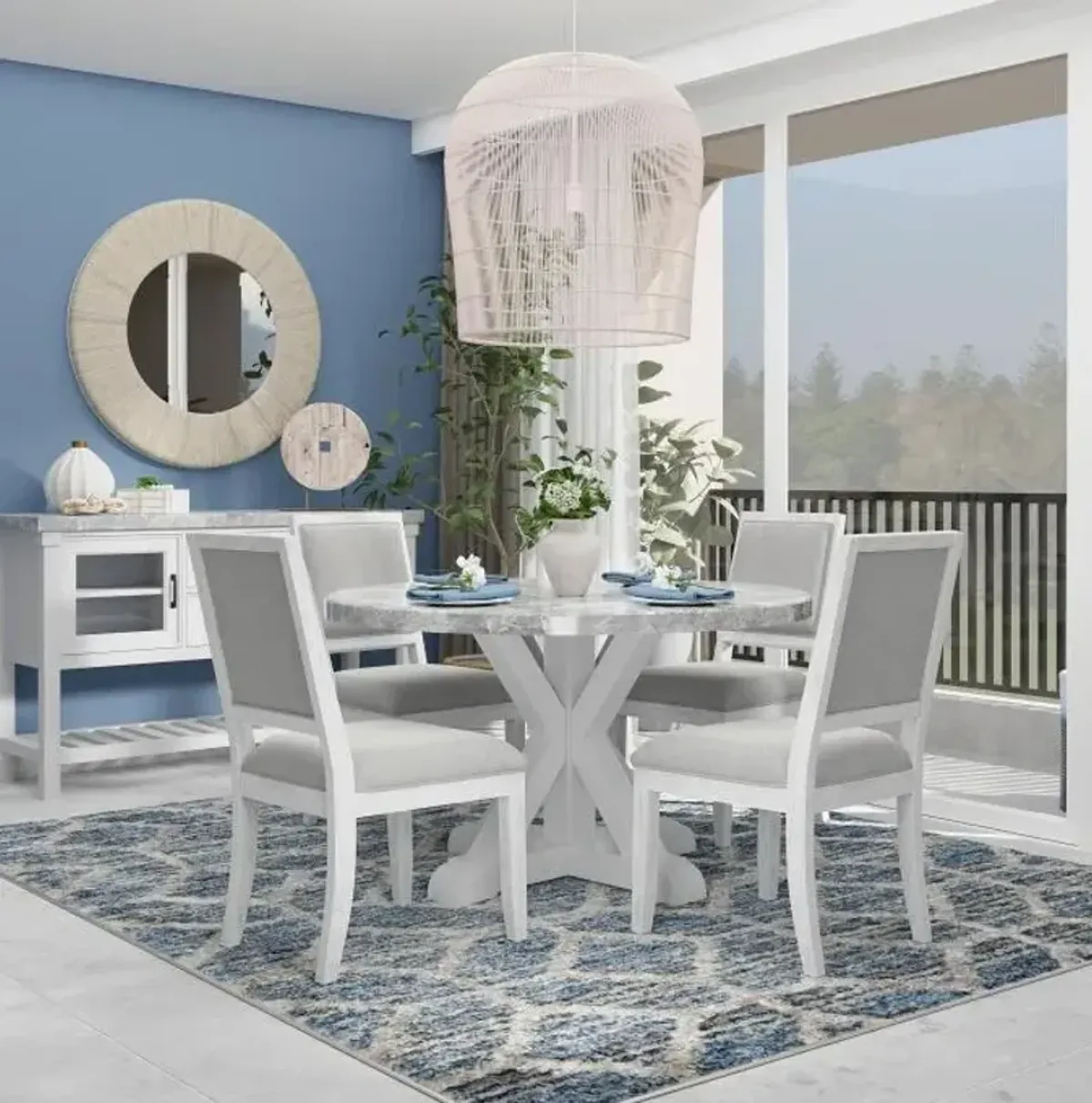 Britton Round Dining Set