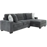 Slumber 2pc Sofa with Storage Chaise