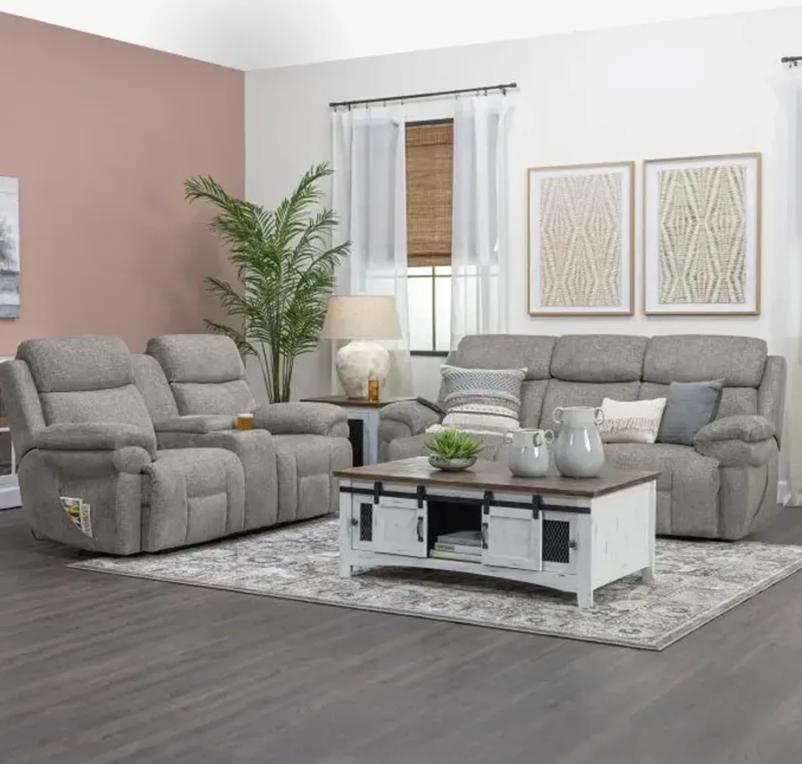 Stanton Power Reclining Living Room Set