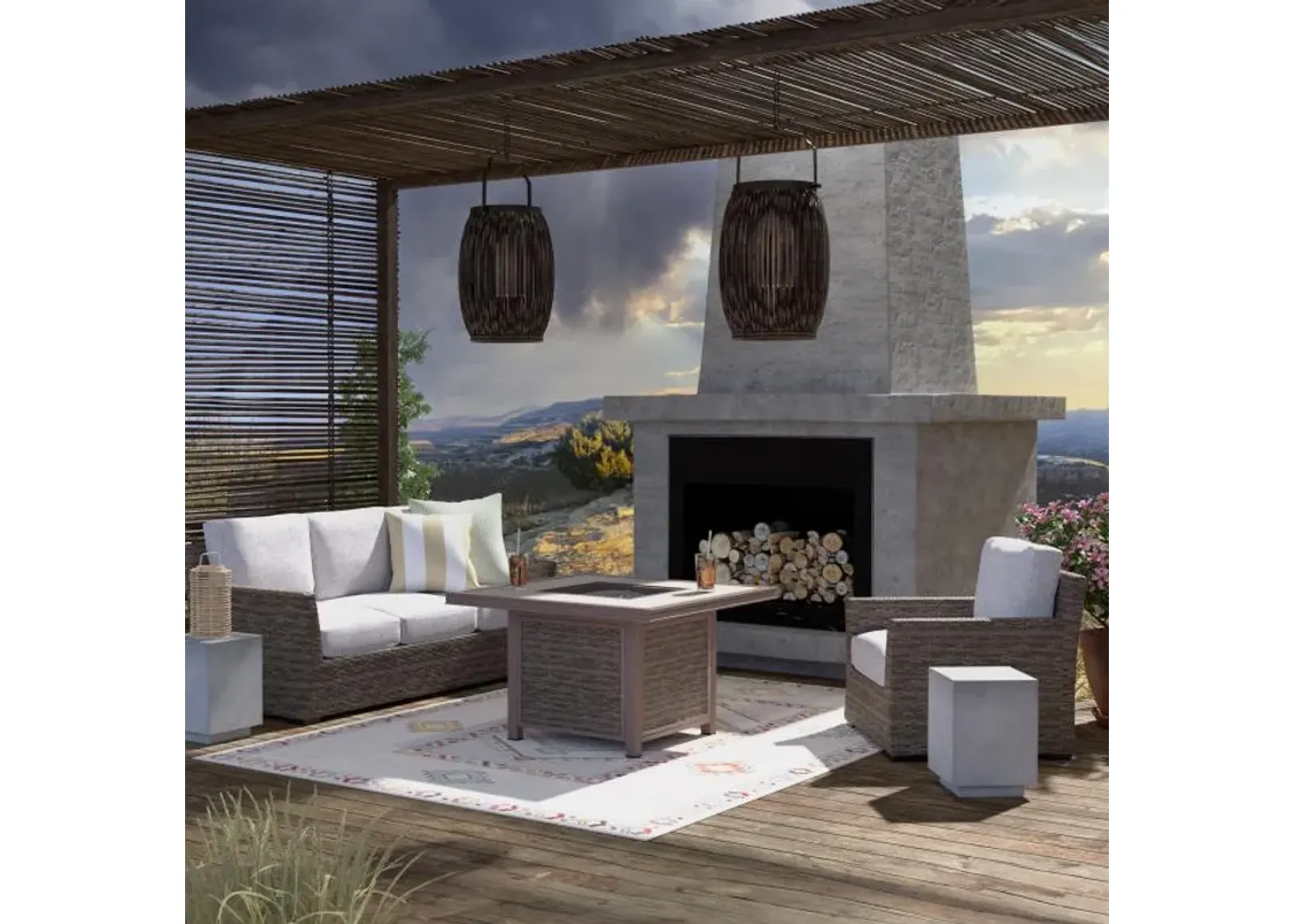 Cabo Outdoor Sofa Living Set