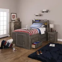 Wrangler Captain's Bed Set - Grey