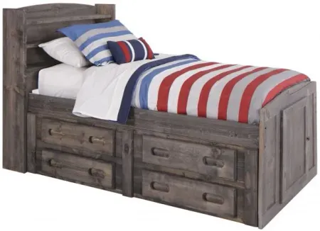 Wrangler Twin Captain's Storage Bed