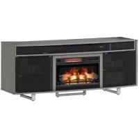 Enterprise TV Console with Fireplace