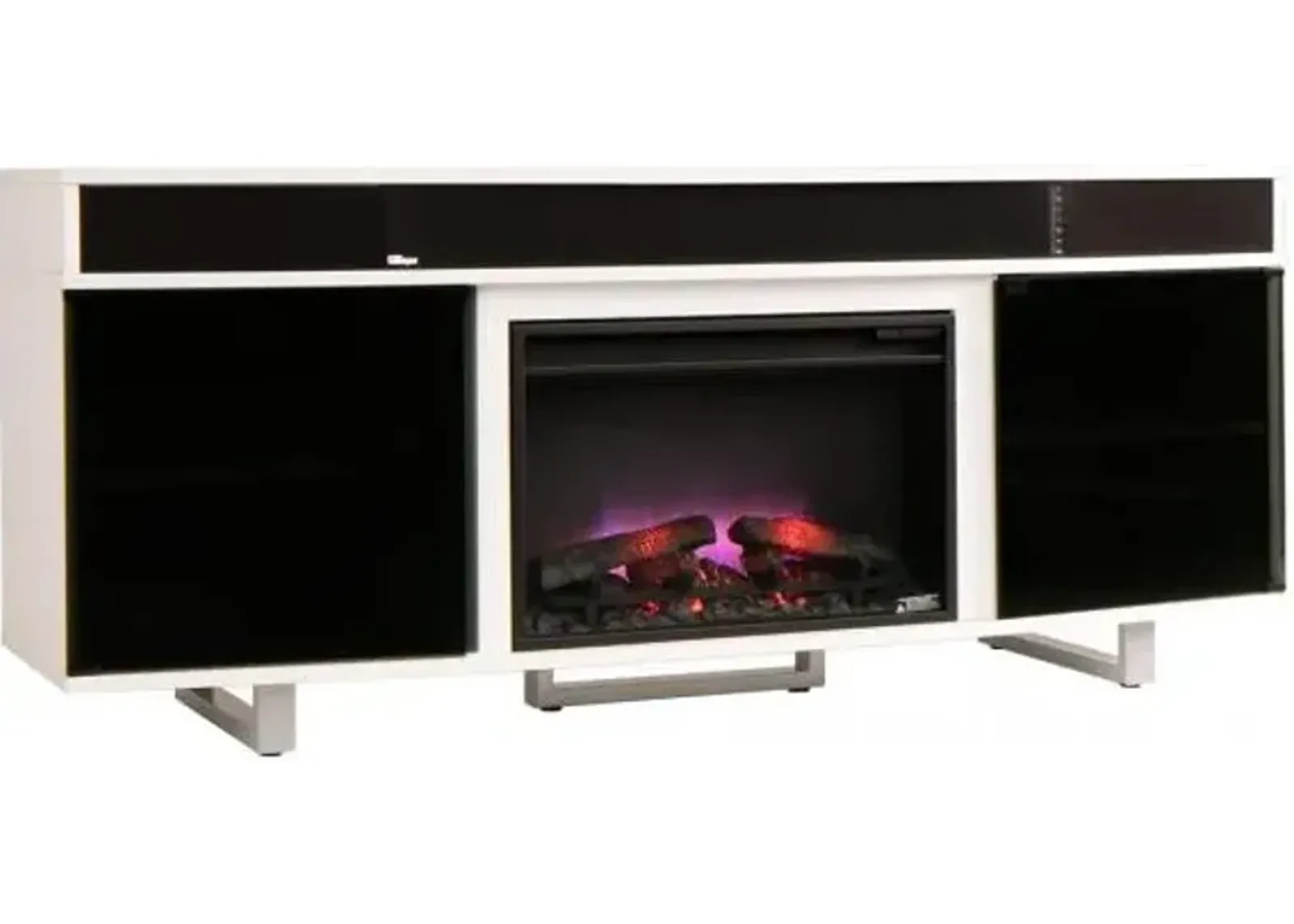 Enterprise TV Console with Fireplace