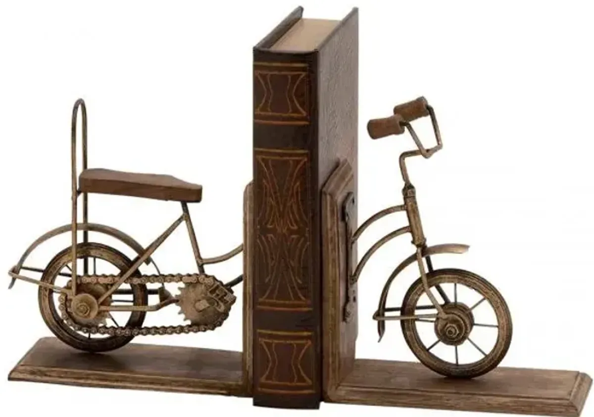 Bicycle Book Ends