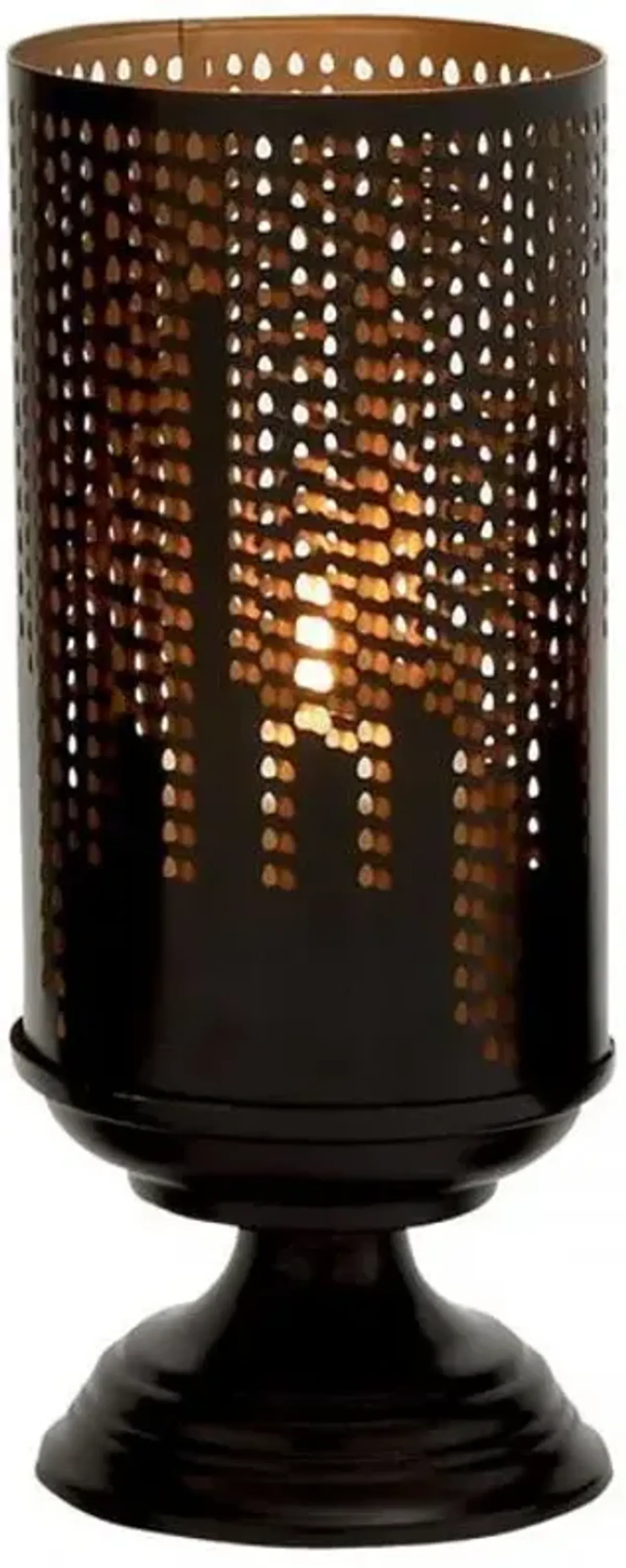 Medium Black Candleholder Candle Holder