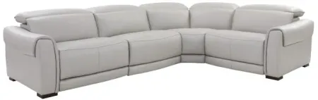 Paradigm 4pc Power Reclining Leather Sectional