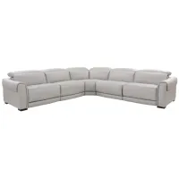 Paradigm 5pc Power Reclining Leather Sectional