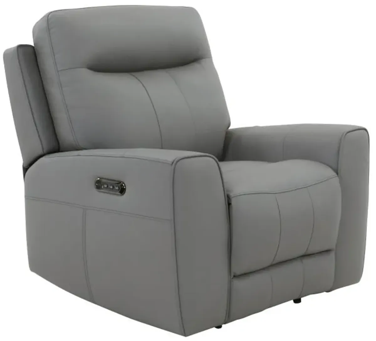 Keaton Leather Power Recliner with Power Lumbar