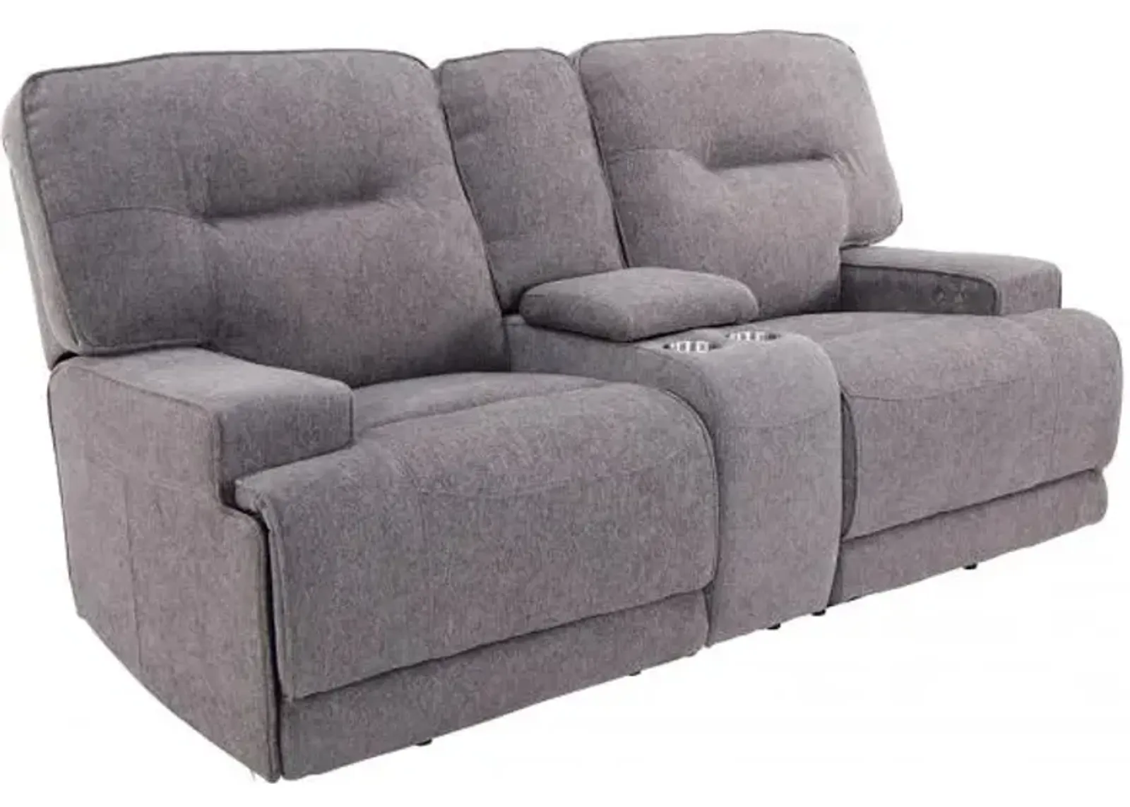 Stanza Power Reclining Console Loveseat